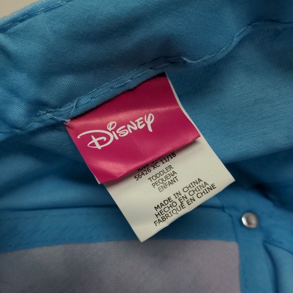 Disney Girl's Strapback Hat Pink Blue Size Toddler Minnie Mouse - Picture 7 of 8